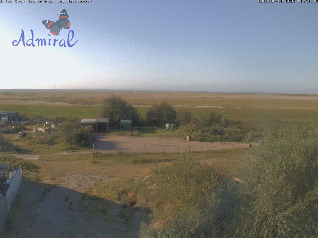Archiv Foto Webcam Spiekeroog: Haus Admiral