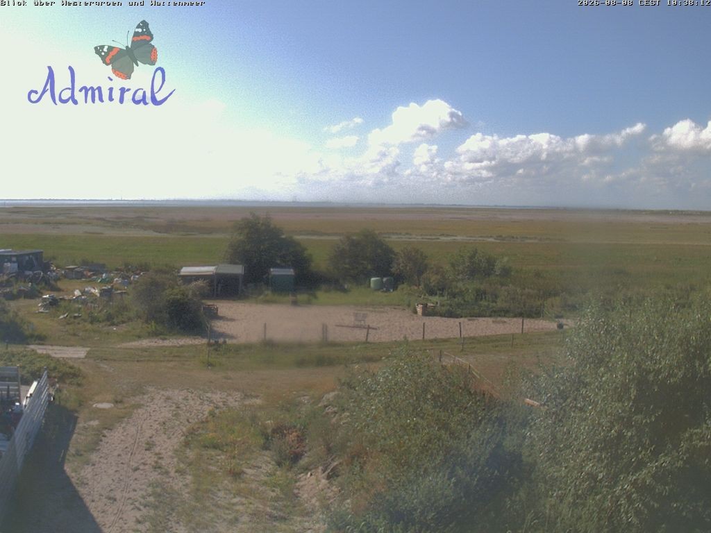 Archiv Foto Webcam Spiekeroog: Haus Admiral