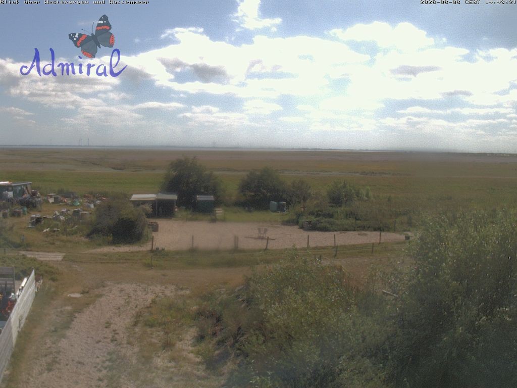 Archiv Foto Webcam Spiekeroog: Haus Admiral