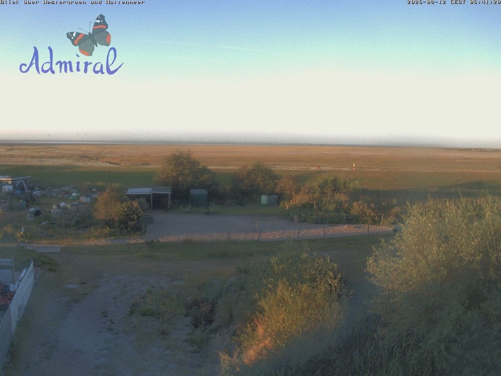 Archiv Foto Webcam Spiekeroog: Haus Admiral