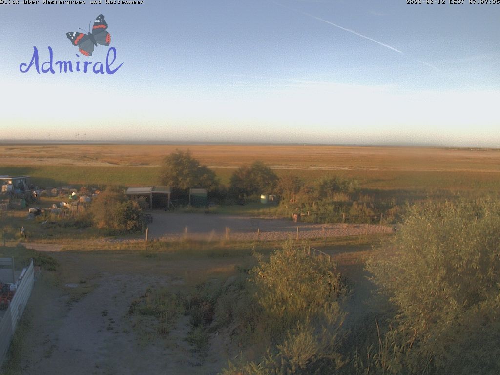 Archiv Foto Webcam Spiekeroog: Haus Admiral