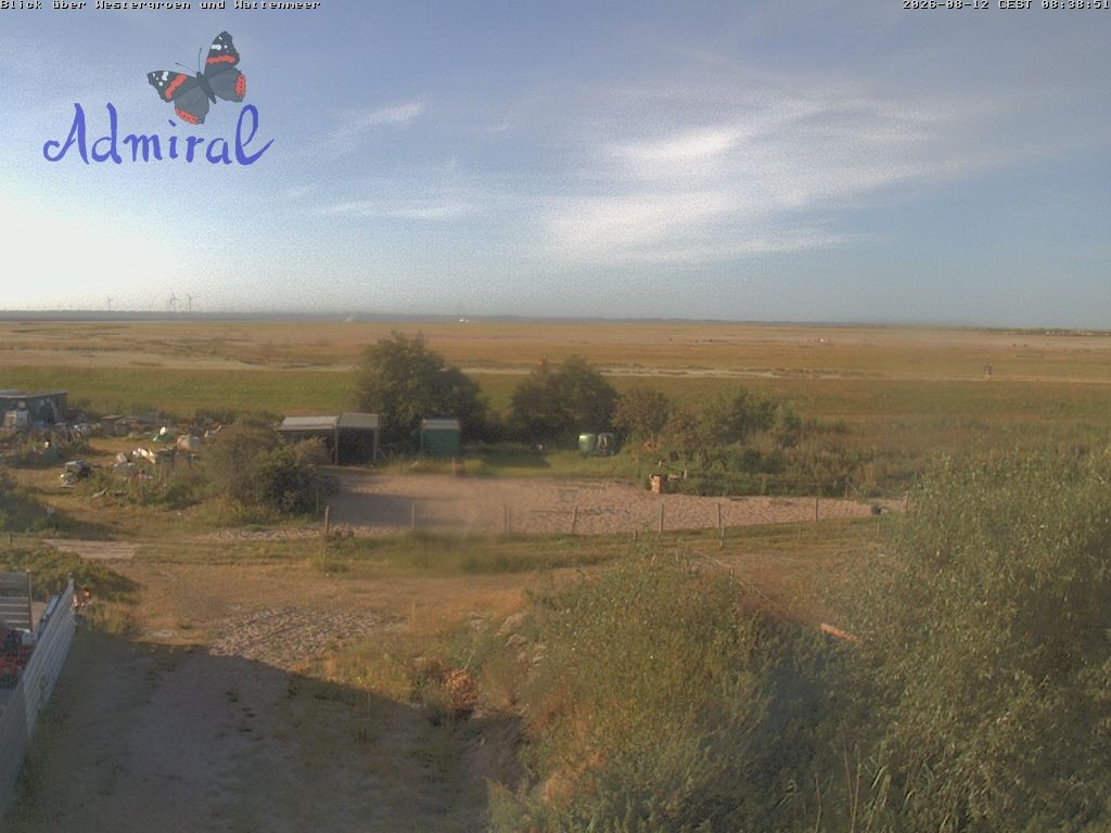 Archiv Foto Webcam Spiekeroog: Haus Admiral