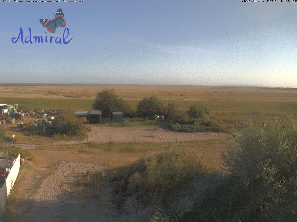Archiv Foto Webcam Spiekeroog: Haus Admiral