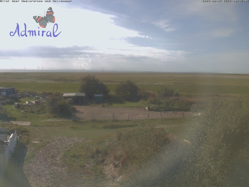 Archiv Foto Webcam Spiekeroog: Haus Admiral