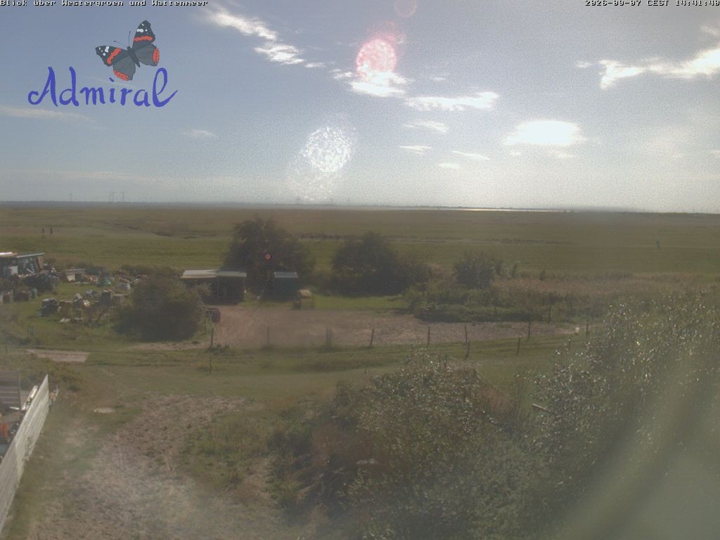 Archiv Foto Webcam Spiekeroog: Haus Admiral