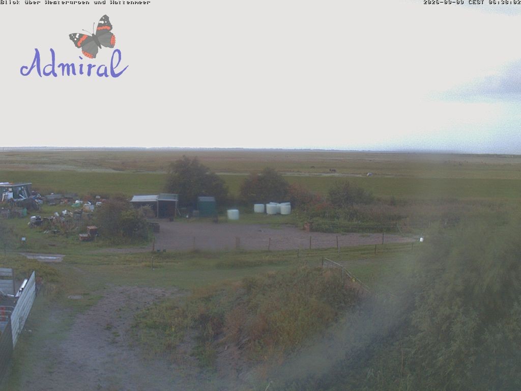 Archiv Foto Webcam Spiekeroog: Haus Admiral