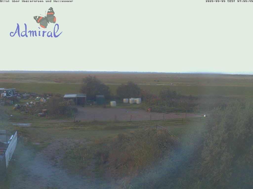 Archiv Foto Webcam Spiekeroog: Haus Admiral
