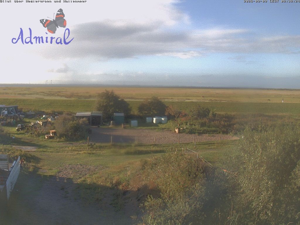 Archiv Foto Webcam Spiekeroog: Haus Admiral