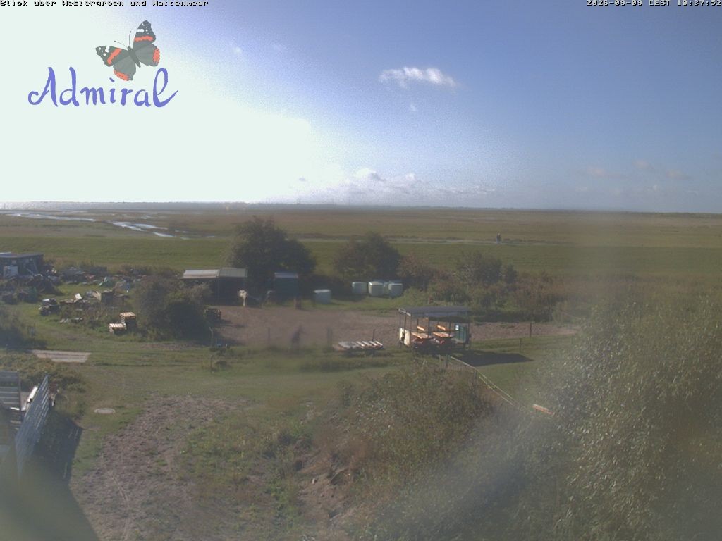 Archiv Foto Webcam Spiekeroog: Haus Admiral