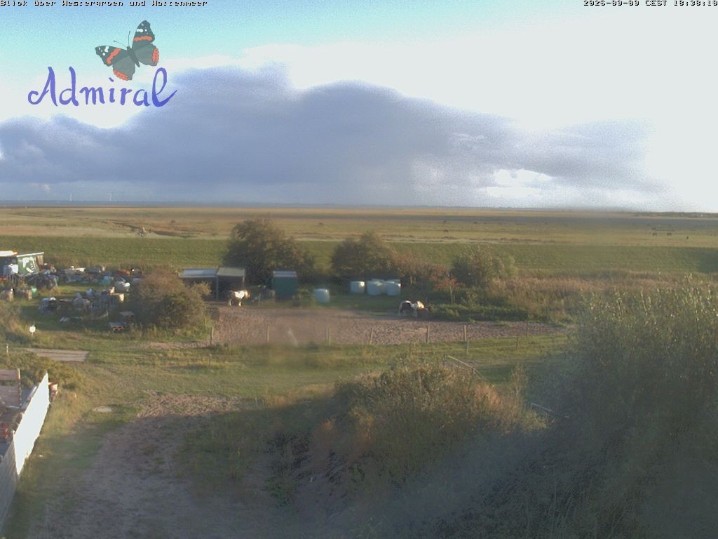 Archiv Foto Webcam Spiekeroog: Haus Admiral