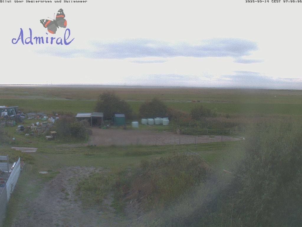 Archiv Foto Webcam Spiekeroog: Haus Admiral