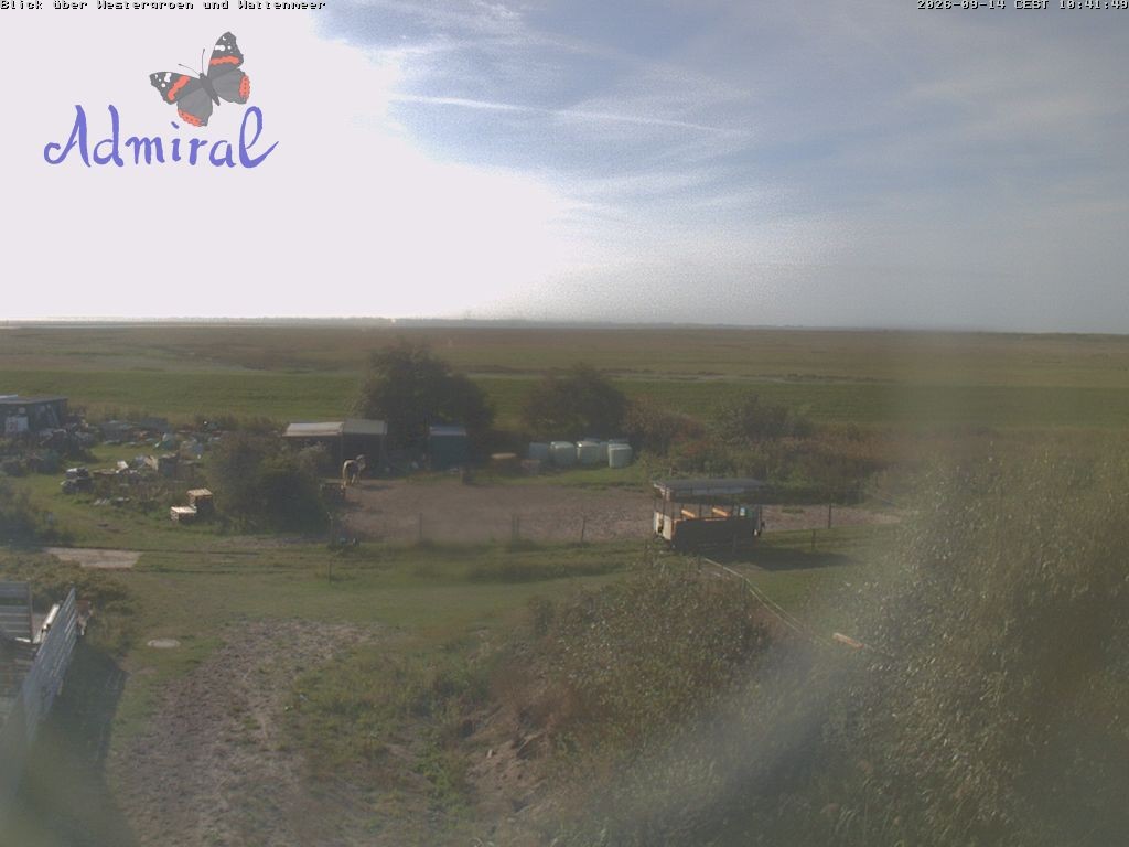 Archiv Foto Webcam Spiekeroog: Haus Admiral