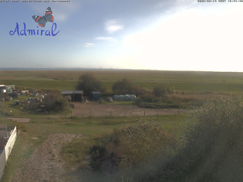 Archiv Foto Webcam Spiekeroog: Haus Admiral