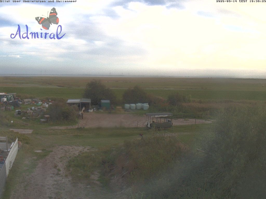 Archiv Foto Webcam Spiekeroog: Haus Admiral