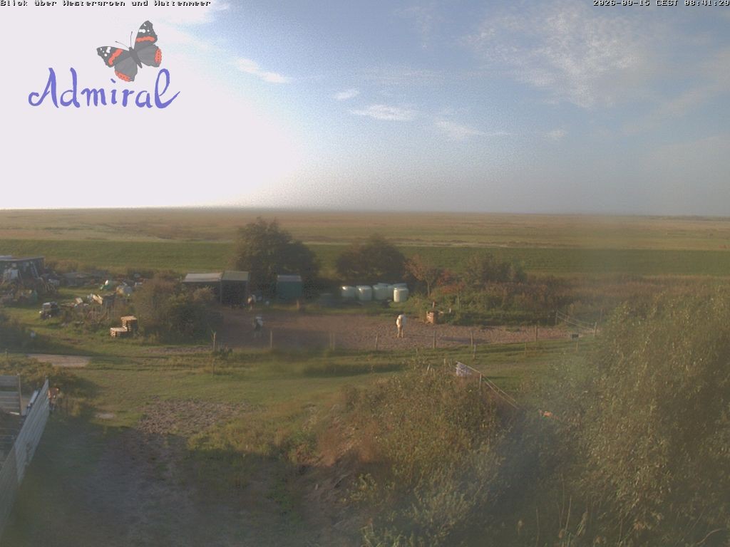 Archiv Foto Webcam Spiekeroog: Haus Admiral