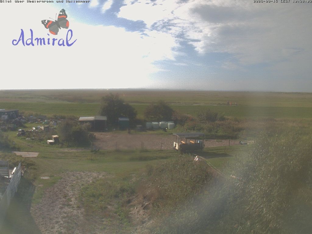 Archiv Foto Webcam Spiekeroog: Haus Admiral