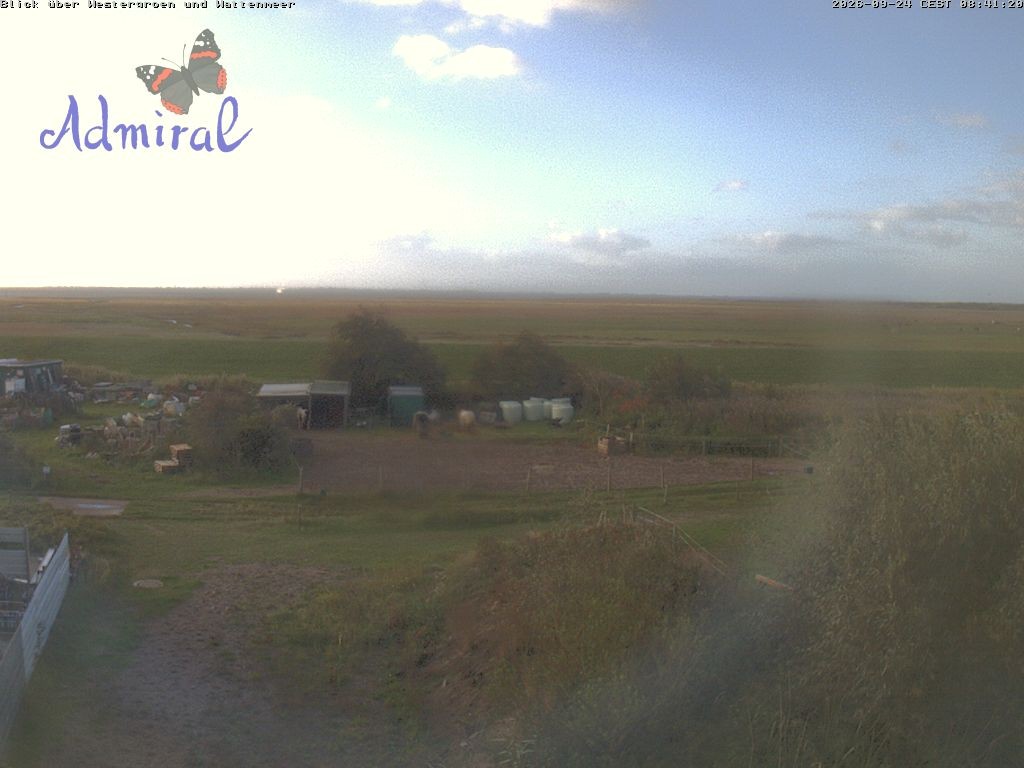 Archiv Foto Webcam Spiekeroog: Haus Admiral