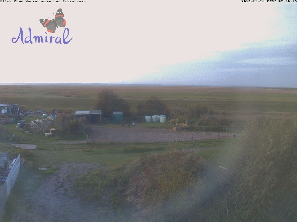 Archiv Foto Webcam Spiekeroog: Haus Admiral