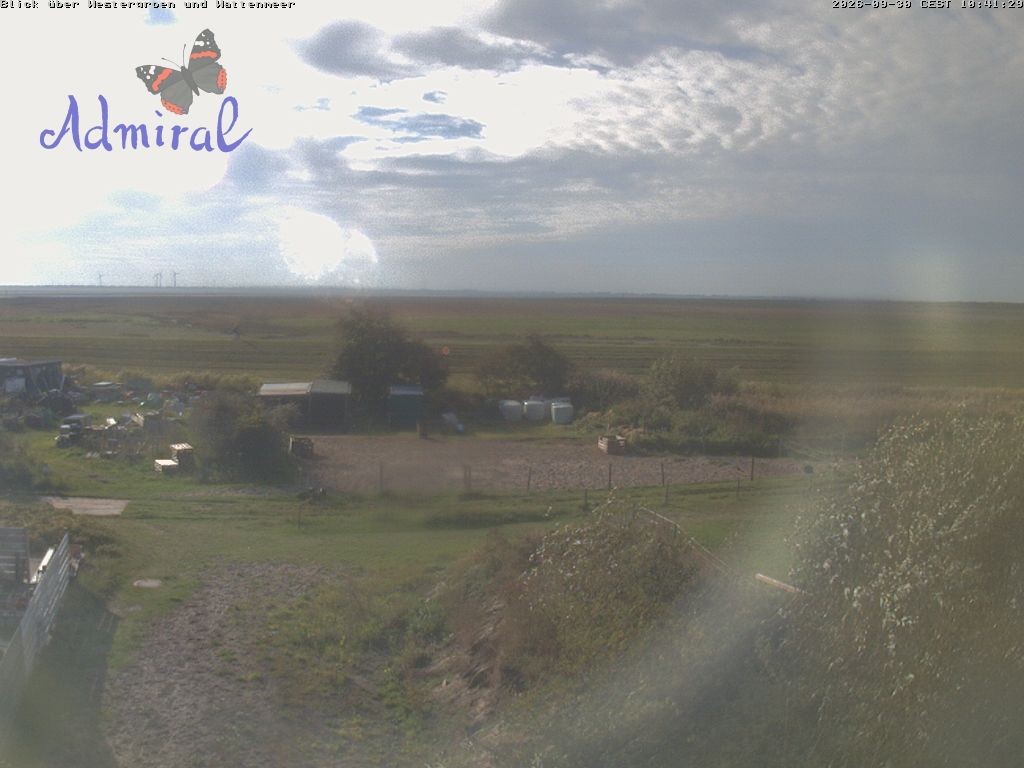 Archiv Foto Webcam Spiekeroog: Haus Admiral