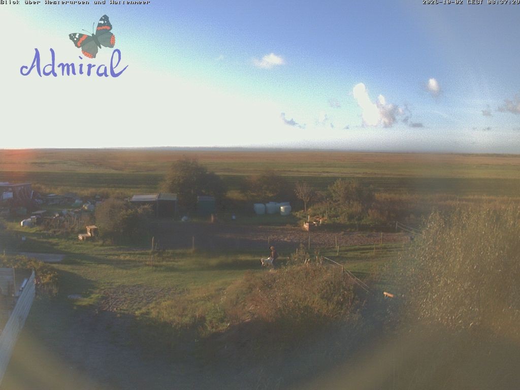 Archiv Foto Webcam Spiekeroog: Haus Admiral