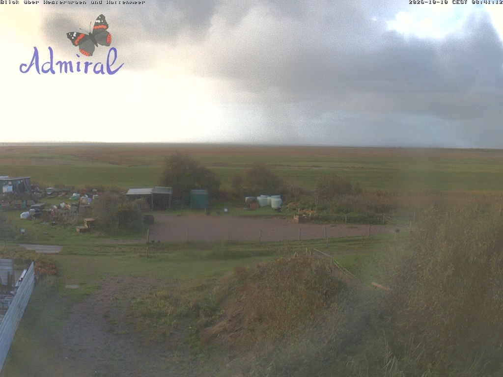 Archived image Webcam Spiekeroog: House Admiral