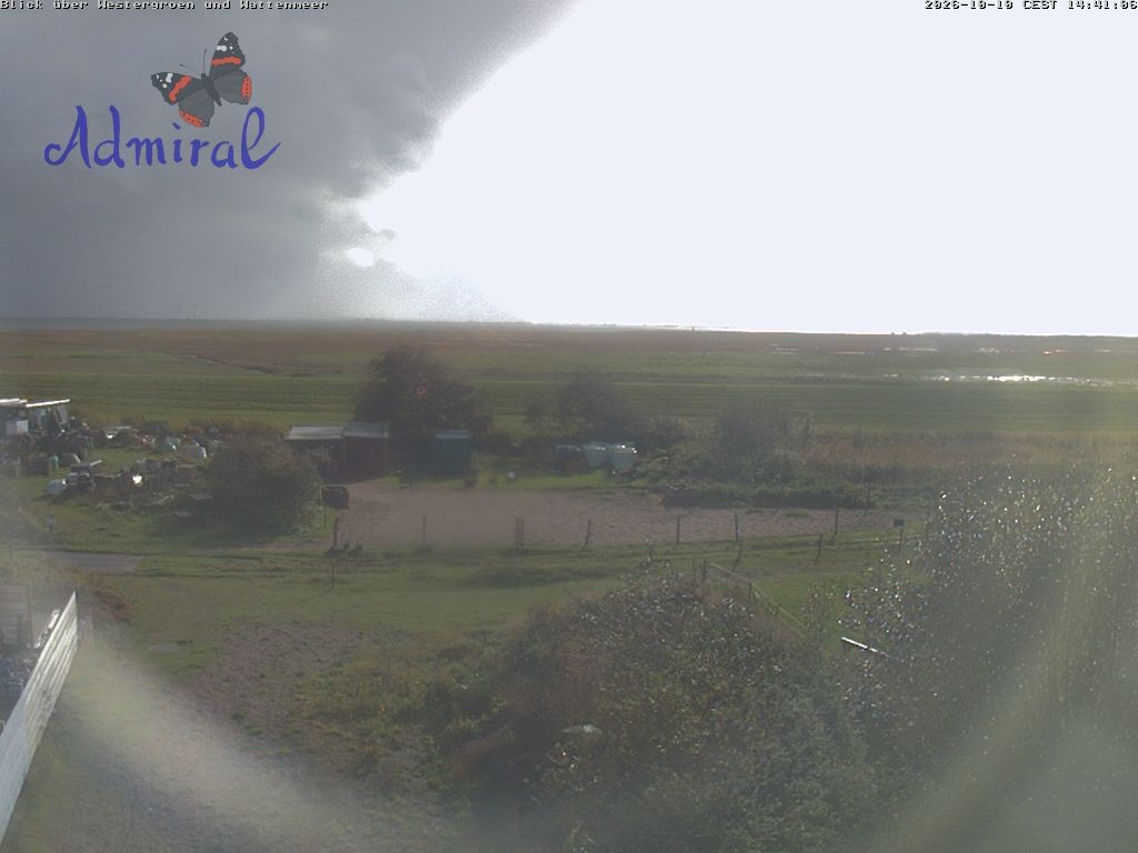 Archived image Webcam Spiekeroog: House Admiral