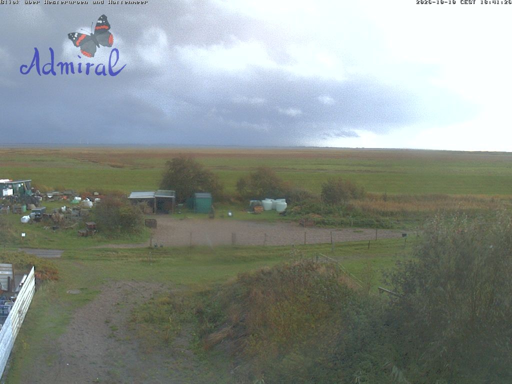 Archived image Webcam Spiekeroog: House Admiral