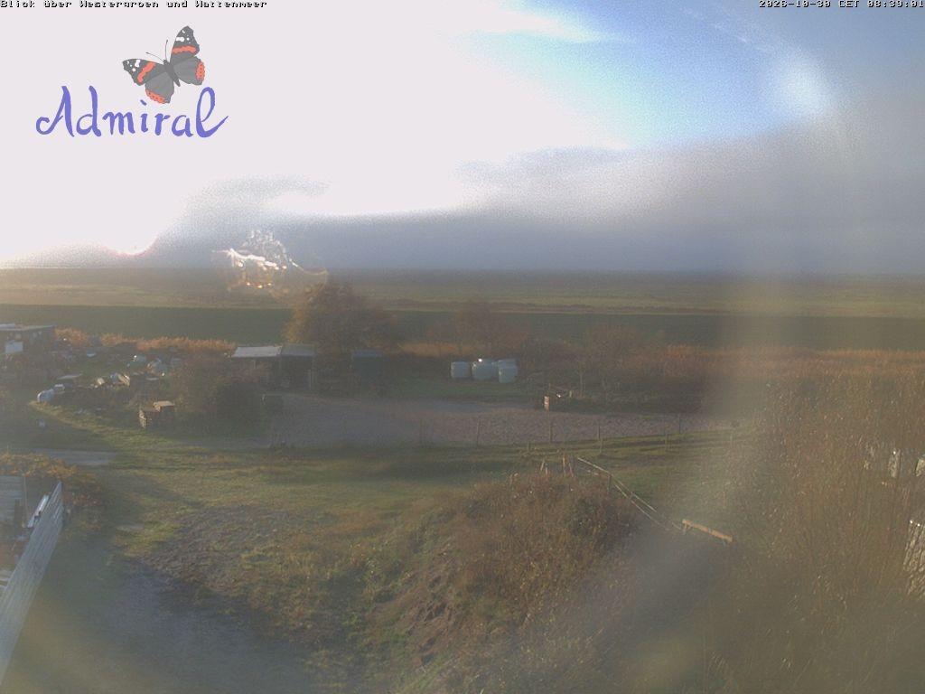Archiv Foto Webcam Spiekeroog: Haus Admiral