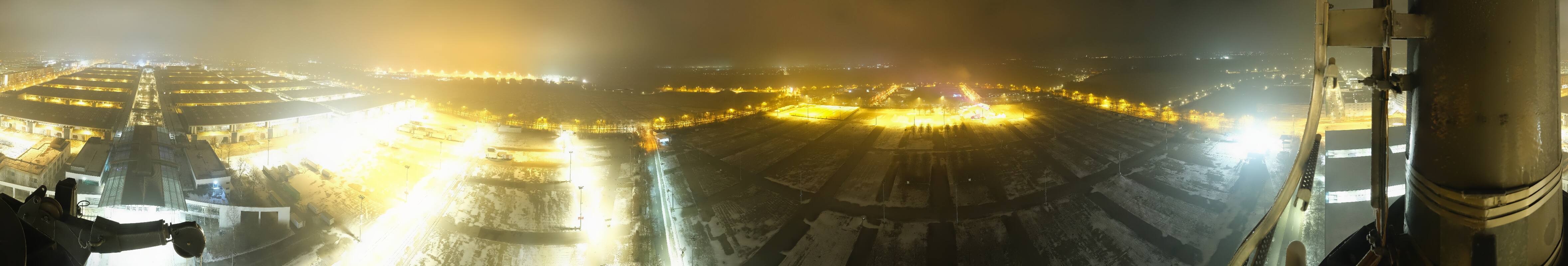 Archiv Foto Webcam München: Messeturm Riem (Messestadt Ost)