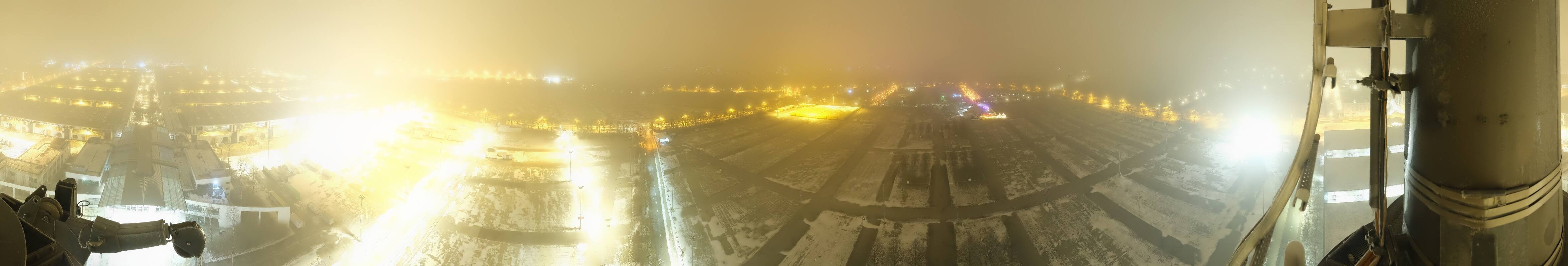 Archiv Foto Webcam München: Messeturm Riem (Messestadt Ost)