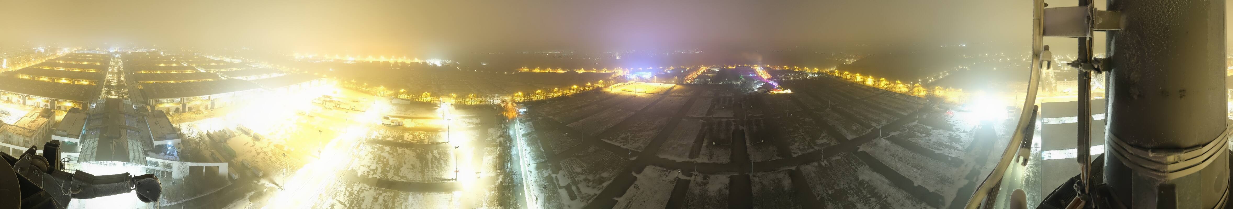 Archiv Foto Webcam München: Messeturm Riem (Messestadt Ost)