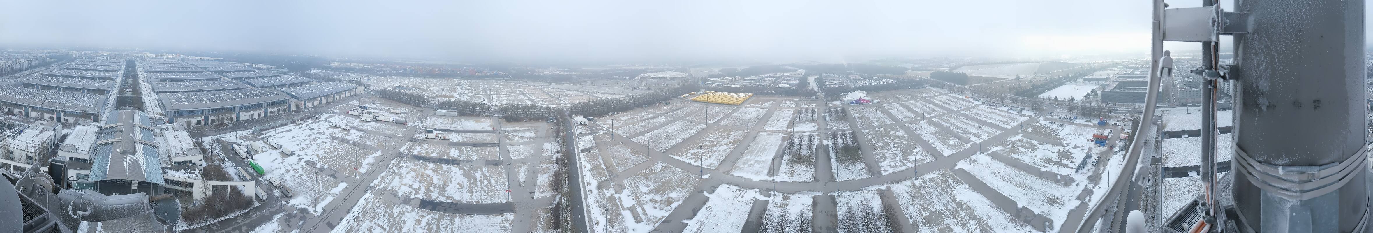 Archiv Foto Webcam München: Messeturm Riem (Messestadt Ost)