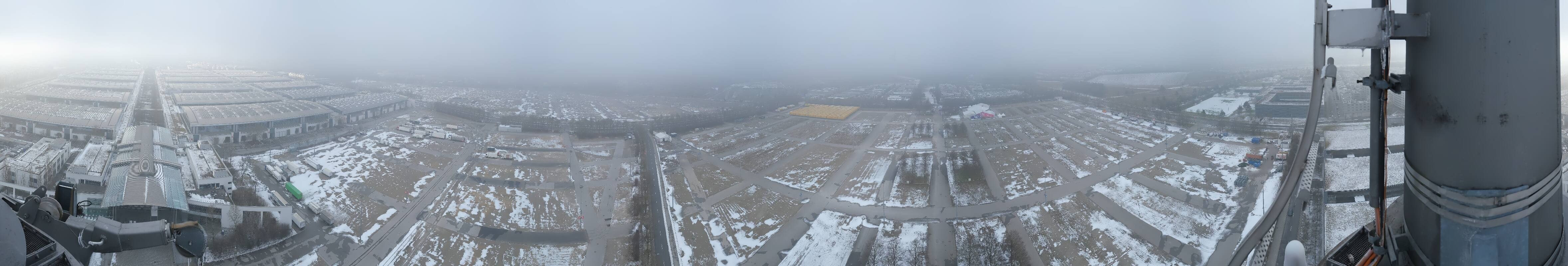 Archiv Foto Webcam München: Messeturm Riem (Messestadt Ost)