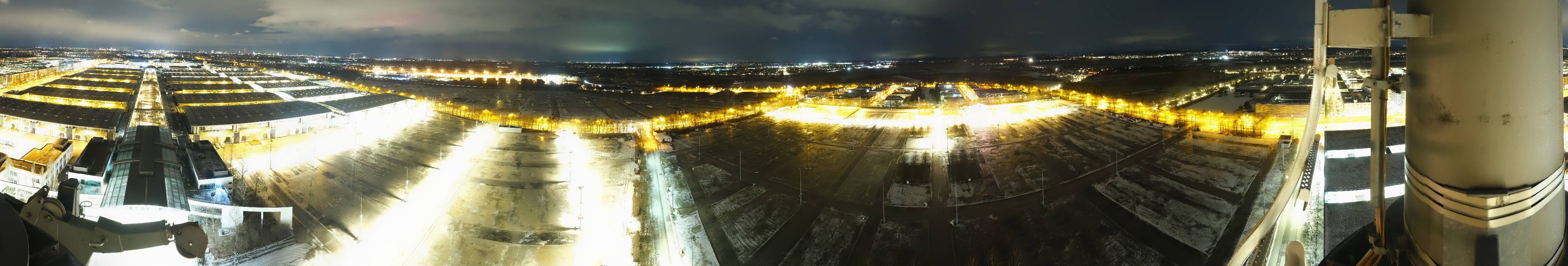 Archived image Webcam Munich: Messe München Riem