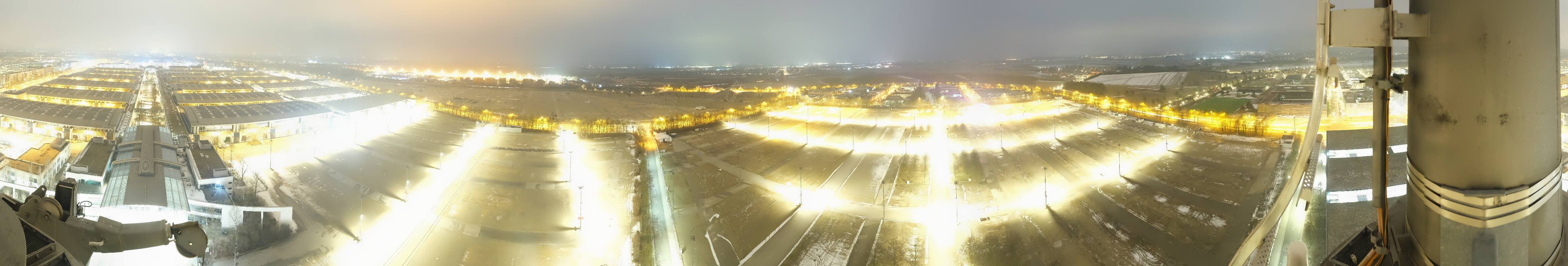 Archiv Foto Webcam München: Messeturm Riem (Messestadt Ost)
