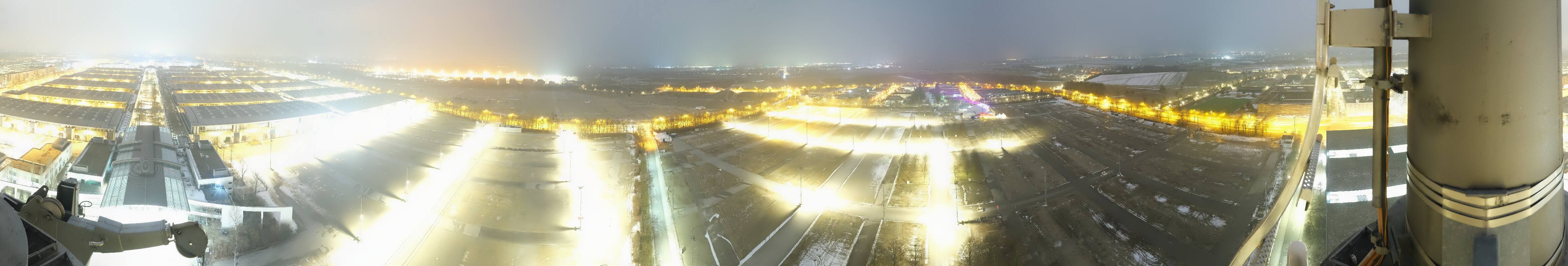 Archiv Foto Webcam München: Messeturm Riem (Messestadt Ost)