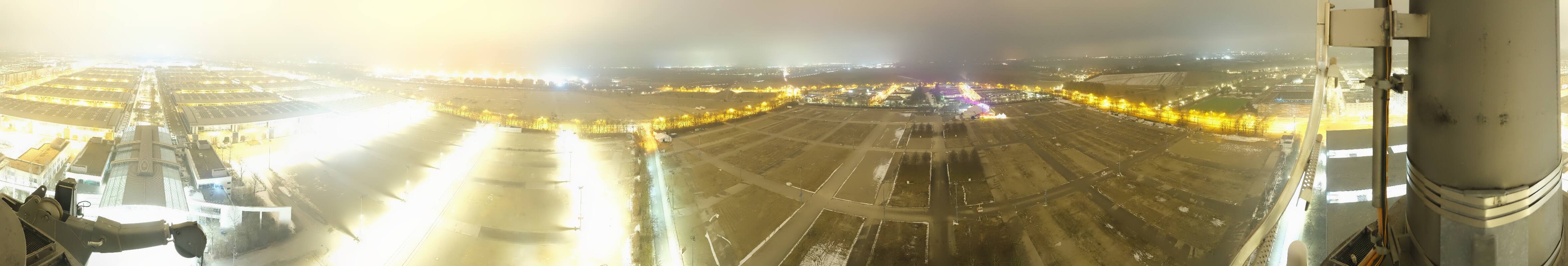 Archiv Foto Webcam München: Messeturm Riem (Messestadt Ost)