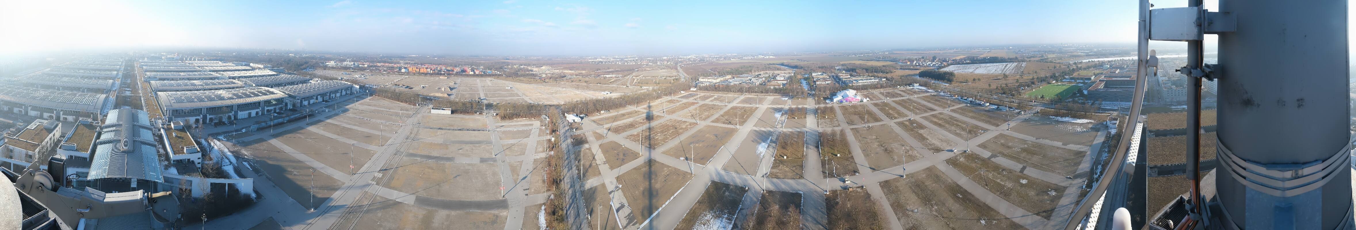 Archiv Foto Webcam München: Messeturm Riem (Messestadt Ost)