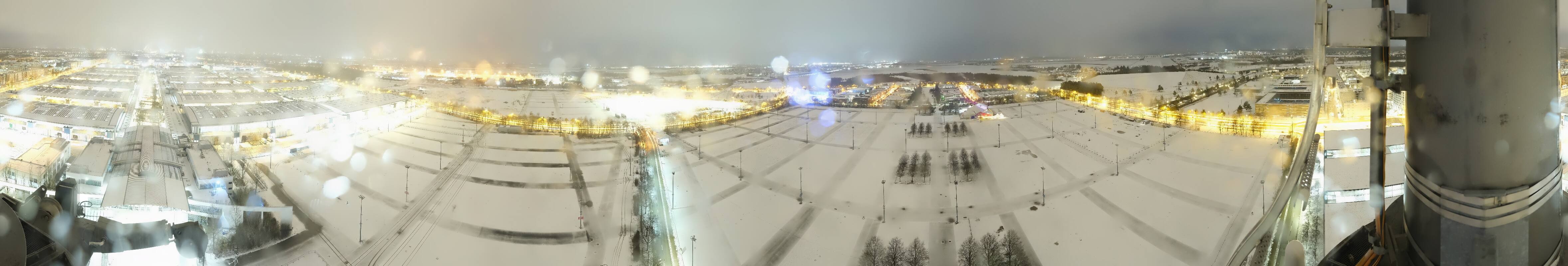 Archiv Foto Webcam München: Messeturm Riem (Messestadt Ost)