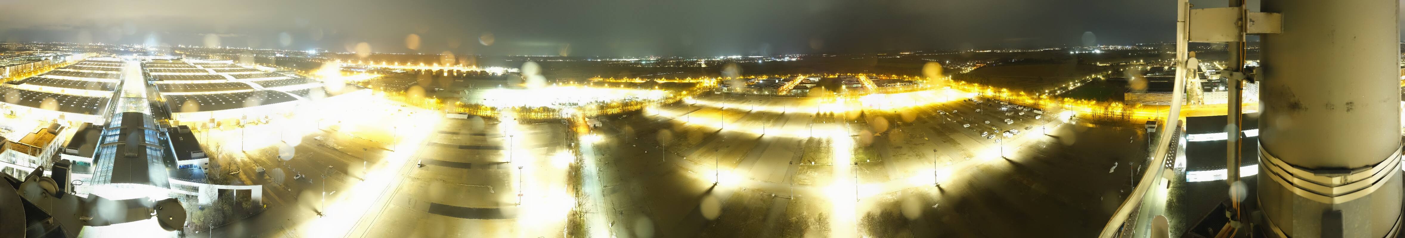 Archiv Foto Webcam München: Messeturm Riem (Messestadt Ost)