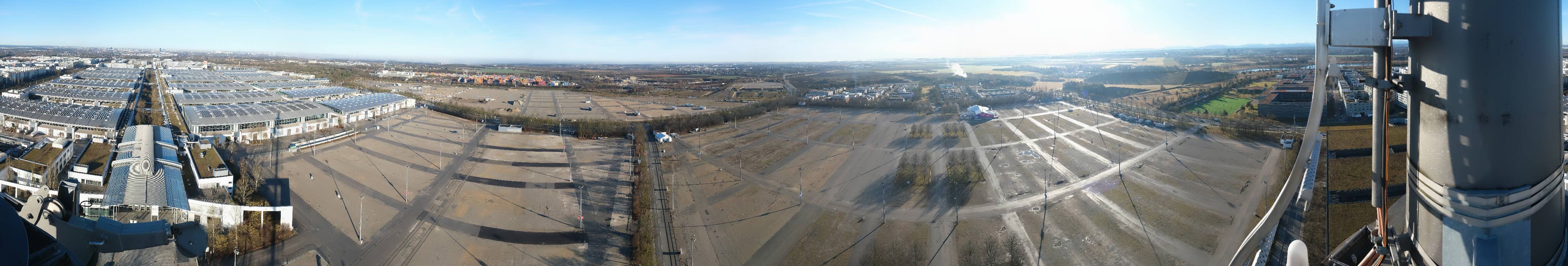 Archived image Webcam Munich: Messe München Riem