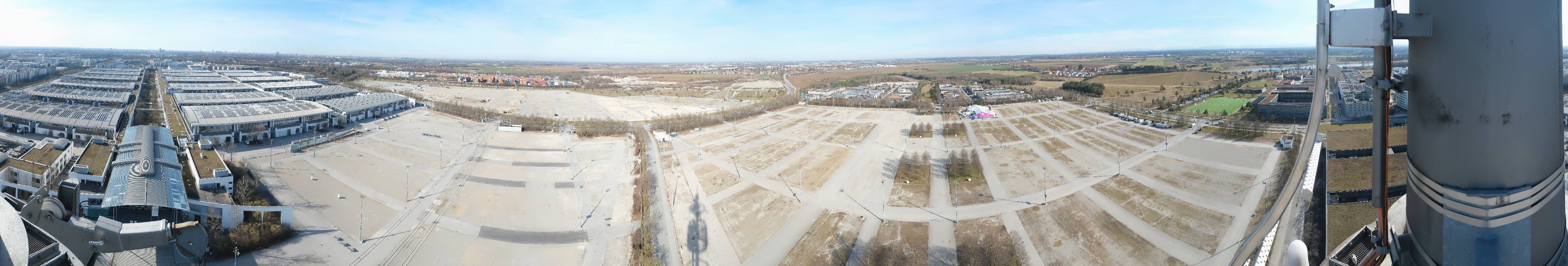 Archived image Webcam Munich: Messe München Riem