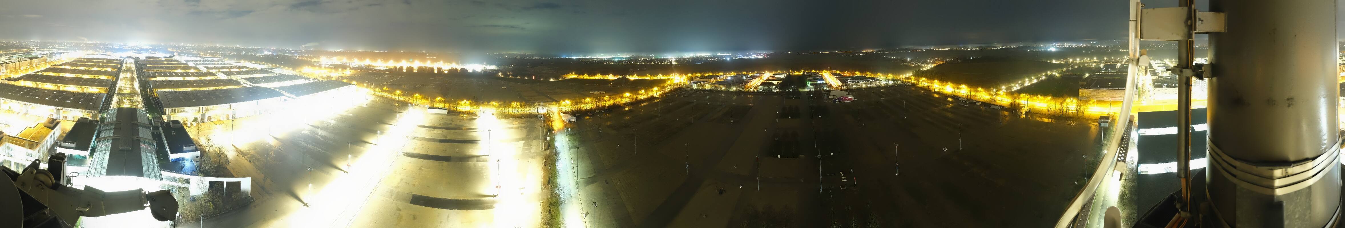 Archived image Webcam Munich: Messe München Riem