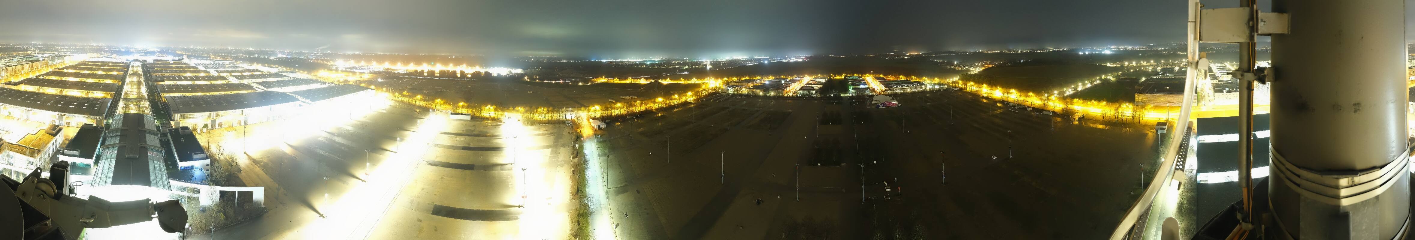 Archived image Webcam Munich: Messe München Riem