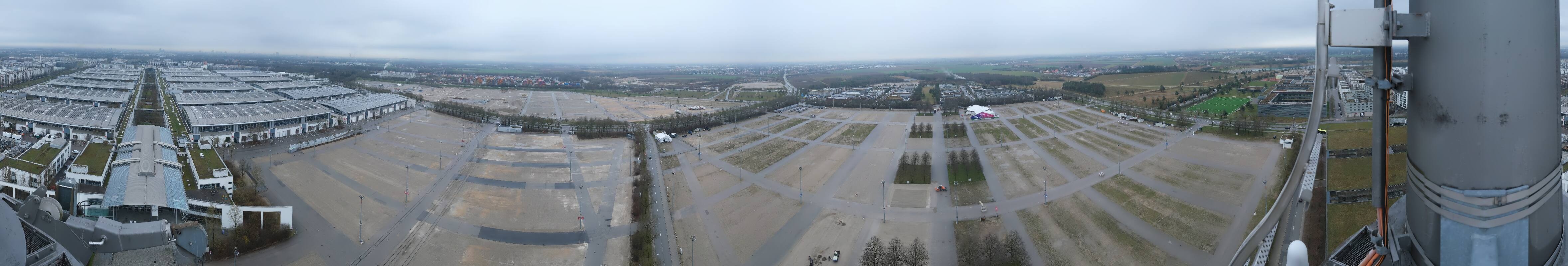 Archived image Webcam Munich: Messe München Riem