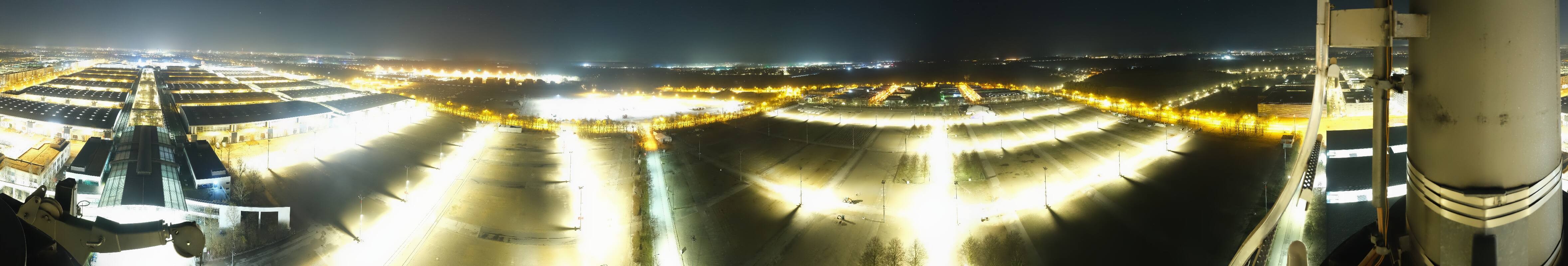 Archiv Foto Webcam München: Messeturm Riem (Messestadt Ost)