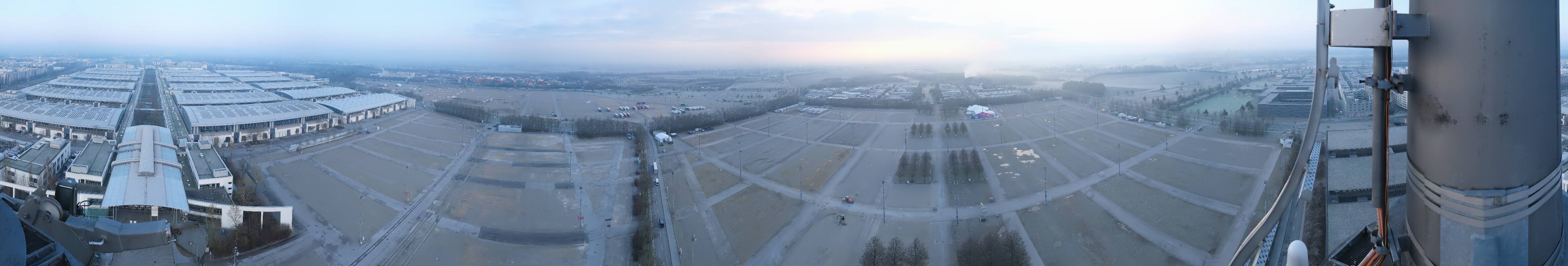 Archiv Foto Webcam München: Messeturm Riem (Messestadt Ost)