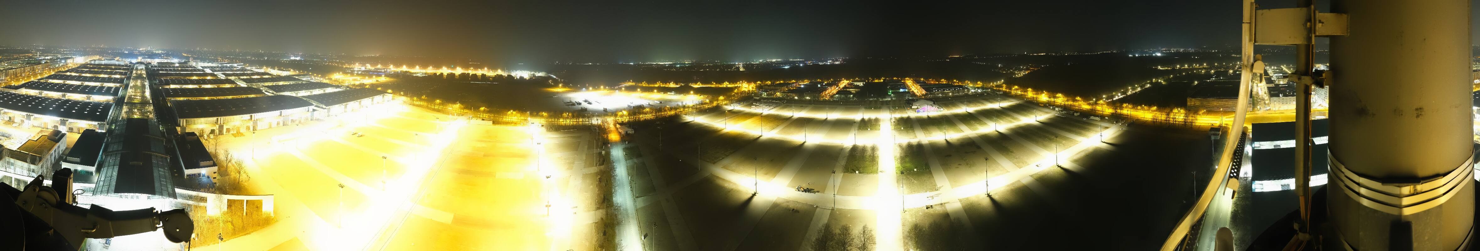 Archived image Webcam Munich: Messe München Riem