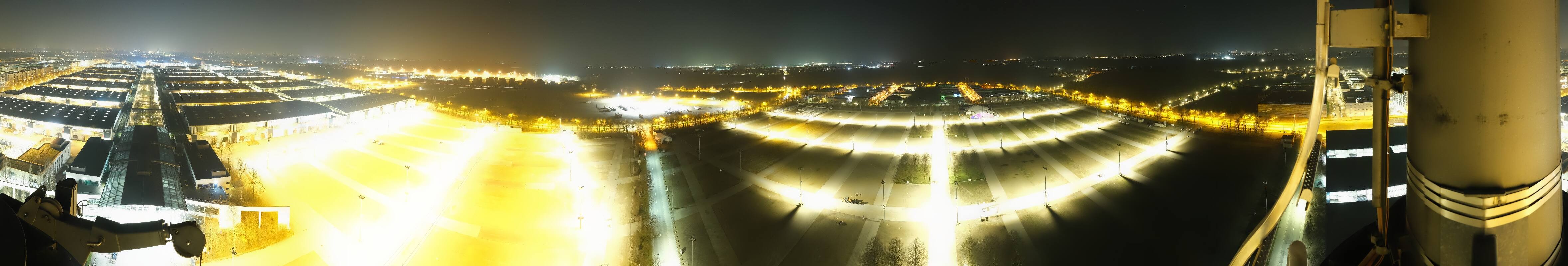 Archived image Webcam Munich: Messe München Riem