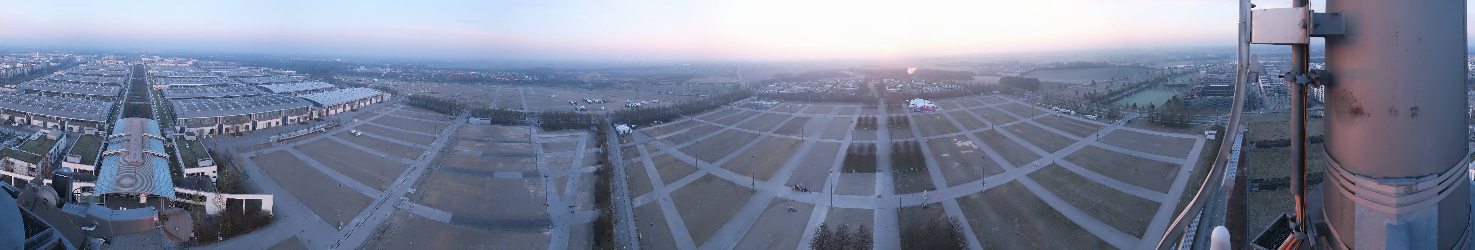Archived image Webcam Munich: Messe München Riem